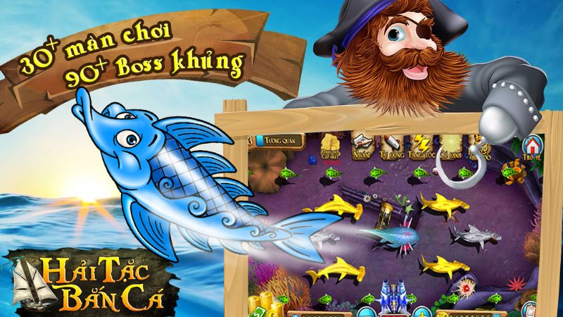 Tính năng mới hấp dẫn người chơi bắn cá hải tặc