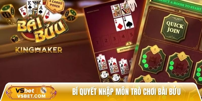 Bí quyết nhập môn trò chơi bài Bửu từ cao thủ