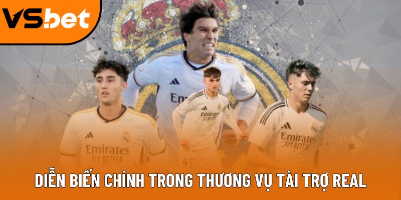 Diễn biến chính trong thương vụ tài trợ Real