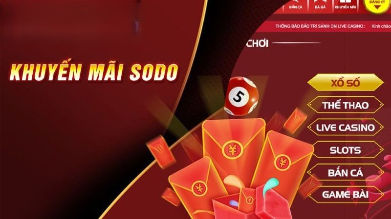 Cập nhật chương trình khuyến mãi Sodo hot nhất