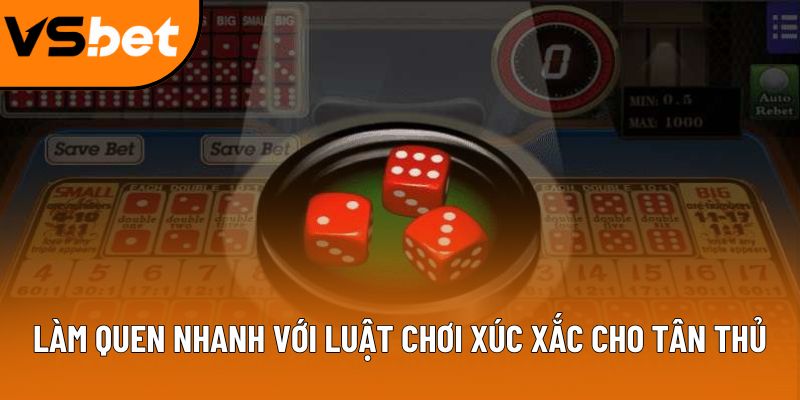 Làm quen nhanh với luật chơi xúc xắc cho tân thủ